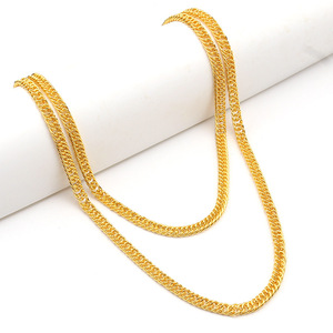 Chaîne de taille croisée en alliage de zinc couleur or imitation, style Hip Hop Punk décontracté, double anneau, bijou de corps tendance - Product Image 3