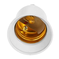 Adaptateur de douille E27 vers E14 B22, style à vis, base de lampe en plastique avec prise en cuivre, type de base GU10, supports et bases de lampe