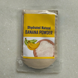 Polvo de Plátano 100% Puro Orgánico Sin Pulir de Alta Calidad, Fruta Seca Natural, Ingrediente Saludable, Venta al por Mayor a Granel, Exportación, Marca Paras - Product Image 1