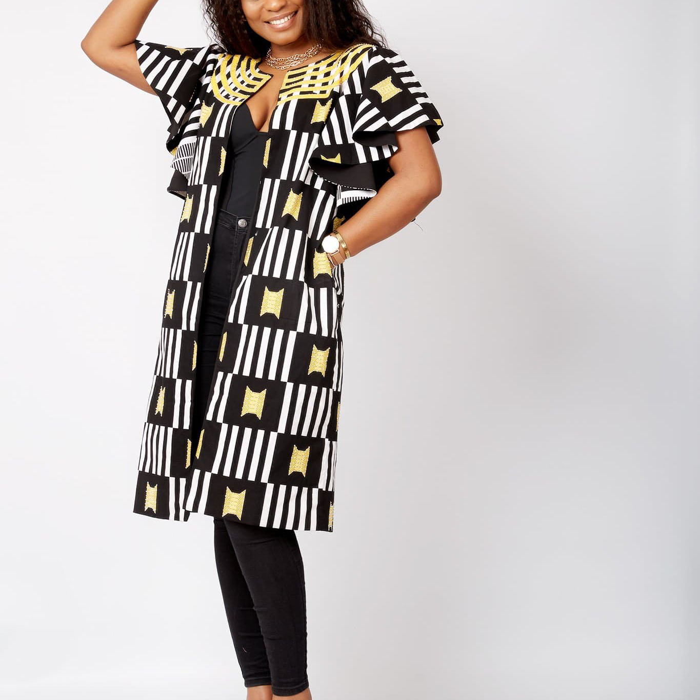Kitenge Jackets - Elegant African Fashion for Women