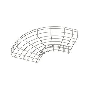 Prix favorable personnalisé <span class=keywords><strong>Electro</strong></span> Wire Channel Basket Plateau de gestion des câbles Plateaux en treillis métallique galvanisé Câble - Product Image 1