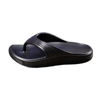 Sandalias Clásicas de Verano para Hombre, Ligeras, Descalzas, Punta Abierta, Antideslizantes, Acolchadas, Cómodas y Transpirables para el Hogar, la Playa y la Piscina