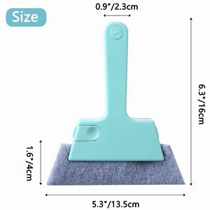 Cepillo de Limpieza 4 en 1 para Ranuras de Ventanas, Cepillo de Plástico para Fregar Ventanas, Limpiador de Esquinas, Juego de Cepillos para Limpiar Detalles de Grietas y Huecos - Product Image 2