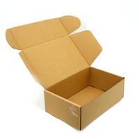 Caja de Cartón Kraft para Empacar Alimentos y Ropa Personalizada, Caja de Cartón Corrugado Colorida, Caja de Envío de Cartón Personalizada