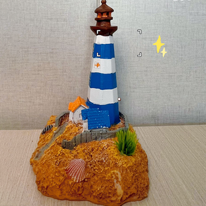 <span class=keywords><strong>Aquarium</strong></span> <span class=keywords><strong>Aquarium</strong></span> <span class=keywords><strong>Aquarium</strong></span> Groothandel Vuurtoren Rechtop Ornamenten Vuurtoren Decoraties - Product Image 3