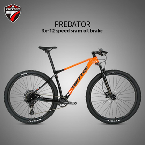 Bicicleta de Montaña de Acero al Carbono <span class=keywords><strong>SRAM</strong></span> SX <span class=keywords><strong>EAGLE</strong></span> de 12 Velocidades para Freno de Disco Hidráulico MT200, Bicicleta de Montaña Todoterreno PREDATORpro-SX Impermeable - Product Image 1