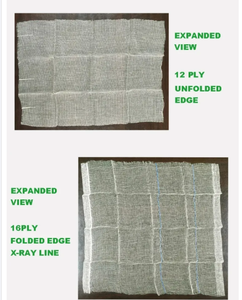 Tampons de gaze <span class=keywords><strong>non</strong></span> tissés multi-usages en gros d'usine 4x4 100% coton, compressés, médicaux, certifiés CE Classe I pour - Product Image 6