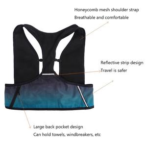 Gilet de sécurité respirant et réfléchissant pour l'été avec téléphone Sac à dos pour extérieur Cyclisme <span class=keywords><strong>Trail</strong></span> Running Gilet d'hydratation - Product Image 3