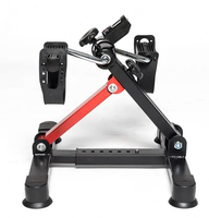 Pédale de musculation réglable à usage domestique et intérieur Mini équipement de fitness pour vélo de bureau avec écran LCD pour personnes âgées