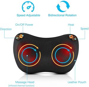 Phenitech Shiatsu Nacken <span class=keywords><strong>massage</strong></span> gerät für <span class=keywords><strong>Massage</strong></span> geräte für den unteren Rücken, die zu Hause/im Auto/im Büro verwendet werden - Product Image 3