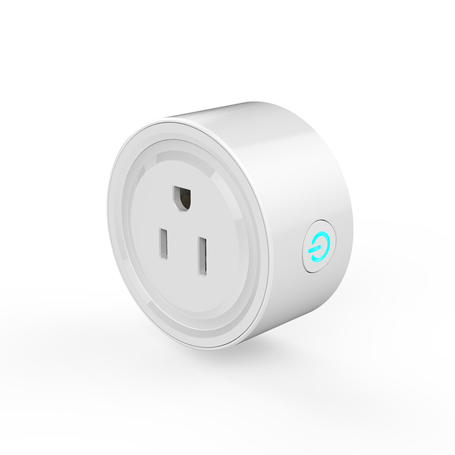 Tuya Wifi US Smart Plug Socket Wireless Smart Socket with Power Monitor Alexa Voice Control Smart Power 10A 110V Socket Plug