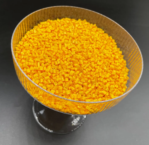 Moldeo por inyección Grado Plástico Materia prima Retardante de llama Fr V0 Transparente ABS Pellets Fibra de carbono Reforzado CF20 CF25 - Product Image 1