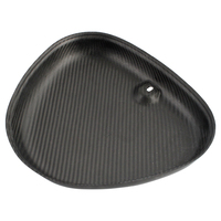 Cache-batterie carré en fibre de carbone forgée colorée pour Simson S51 S50 S70 1975 1990