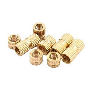 Inserts filetés en cuivre métriques, pas fin, droite, entièrement filetés, pour usage général - Product Image 1
