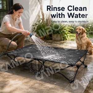 CanboPet-Cama Plegable Elevada para Perro, Cama para Mascotas con Marco de Acero, Portátil, para Acampar al Aire Libre - Product Image 6