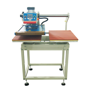 Máquina de prensa de calor giratoria máquina de transferencia de calor de gran tamaño máquina de transferencia de calor de doble sublimación neumática - Product Image 4