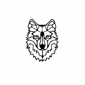 Ornamento da Parete in Metallo a Forma <span class=keywords><strong>di</strong></span> Testa <span class=keywords><strong>di</strong></span> <span class=keywords><strong>Lupo</strong></span> Vichingo WJD11, Decorazione Artigianale per Soggiorno e Ufficio - Product Image 1