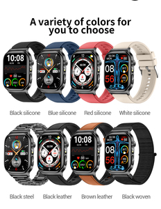 Reloj Inteligente TK18 con Pantalla AMOLED de 2.04 Pulgadas, ECG, Monitor de Temperatura Corporal y Frecuencia Cardíaca, Resistente al Agua IP68, Batería de 650mAh, Reloj Deportivo - Product Image 6