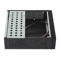 Boîtier MQ Mini ITX HTPC, châssis compact pour PC industriel, boîtier d'ordinateur de bureau, mini-boîtier de petite taille