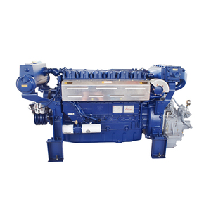 Moteur diesel marin Weichai Mairne 216 kW, 6 cylindres, 4 temps, démarrage électrique, refroidissement par eau, boîte de vitesses, pompe à eau de mer, cylindrée 10 L - Product Image 3