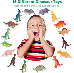 Vente en gros Bain de dinosaures pour enfants, bombes de bain bio surprise à l'intérieur pour garçons et filles, coffret cadeau d'anniversaire, bombes de bain aux œufs