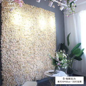 2024工厂婚庆花墙装饰人造排背景接待 - Product Image 4