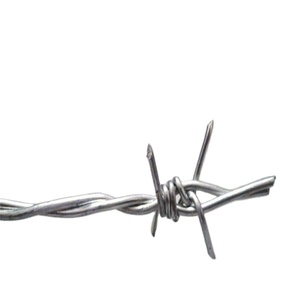 Fil de fer barbelé galvanisé en bobine pour clôture de jardin et usage pénitentiel 10kg/bobine - Product Image 3