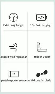 New USB Rechargeable 2-in-1 Water Mist <b>Fan</b> & Power Bank Foldable <b>Handheld</b> Portable Outdoor Car Household Use - Product Image 3