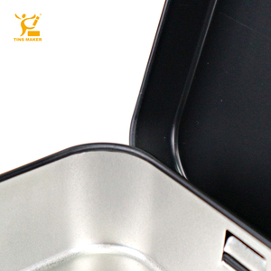 [3500 + khuôn] tùy chỉnh chất lượng cao hộp thiếc kín Bạc Hà Hộp thiếc hình chữ nhật nhỏ cấp thực phẩm kim loại có thể bản lề bit kẹo tin có thể - Product Image 5