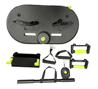 Accessoires pour système de gym à domicile portable avec bandes de résistance en PP 62x35x50cm