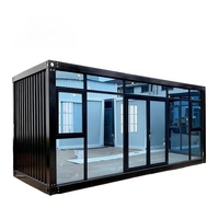 Casa Contenedor Modular Moderna de Alta Calidad, Color Personalizado, Diseño Resistente al Fuego y al Viento, Acero Galvanizado, para Escuelas