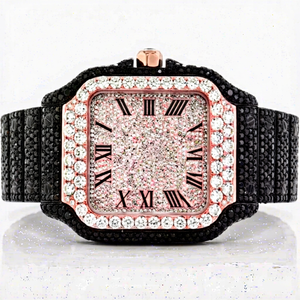 Elegante Reloj Analógico de Lujo de Acero Inoxidable con Esfera de Cristal de Zafiro, Resistente al Agua 10 Bar, para Mujer, Regalo de Joyería Elegante - Product Image 3
