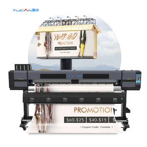 1.8m sinh thái dung môi máy in với một xp600 Vinyl Banner máy in phun máy in Máy in vinyl máy in - Product Image 3
