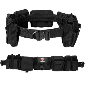Ceinture tactique multifonction camouflage 6 pièces avec pochettes pour entraînement extérieur et utilisation militaire - Product Image 4