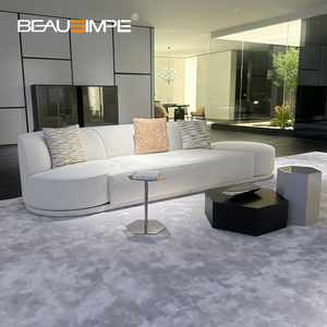 Ý đồ nội thất nhà sản xuất thiên đường xoay vải nhung <span class=keywords><strong>sofa</strong></span> bordone hiện đại phòng khách biệt thự căn hộ <span class=keywords><strong>sofa</strong></span> Set - Product Image 3