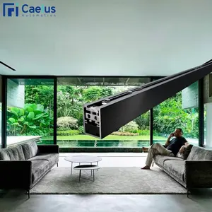 Caelus Malásia Heavy Duty Dc 500kg Comercial Abertura Automática Portas da Frente Automática Deslizante Porta Operadores Abridor para Casa