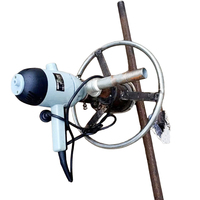 Machine de forage de puits d'eau électrique portative DIY pour jardin, mini-foreuse de sol pour irrigation