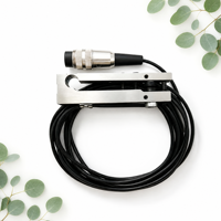Sonde de mesure de position LVDT à haute répétabilité, 2 mm, linéarité 0,1 %, protection IP65, E120, résolution 0,001 mm, câble de 2 m