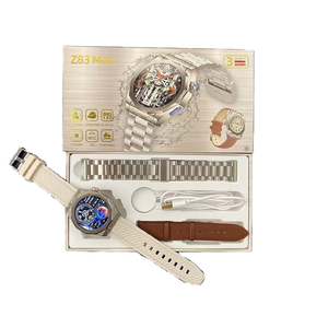 ساعة ذكية Z83 MAX للرجال بشاشة IPS وبوصلة وتقنية NFC ومقاومة للماء IP68 مع قياس الأكسجين في الدم والتقويم لنظامي أندرويد وآي أو إس - Product Image 6
