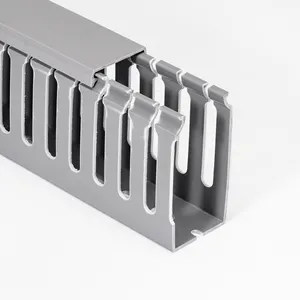 Pvc Plastic Kabelgoot 75*150 Pvc-Bedradingsbuis Kabelbeheer En Accessoires Busbar-Systemen