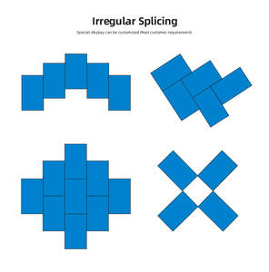 Pantalla LCD Digital 3x3 4x4 para Publicidad en Video Wall, Reproductor de Anuncios, Pantallas de 65', 75', 85' con Tecnología Anti-Reflejo y CMS Integrado para Centros Comerciales - Product Image 3