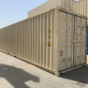 40HC high cube Standard oversea cargo shipping and transit dry container