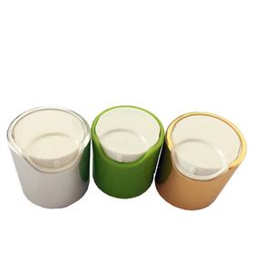 Tapas Qianqiu regulares y prensadas doradas y plateadas brillantes Tapa superior de disco Lavar y proteger Plástico de aluminio Acabado mate y brillante - Product Image 5