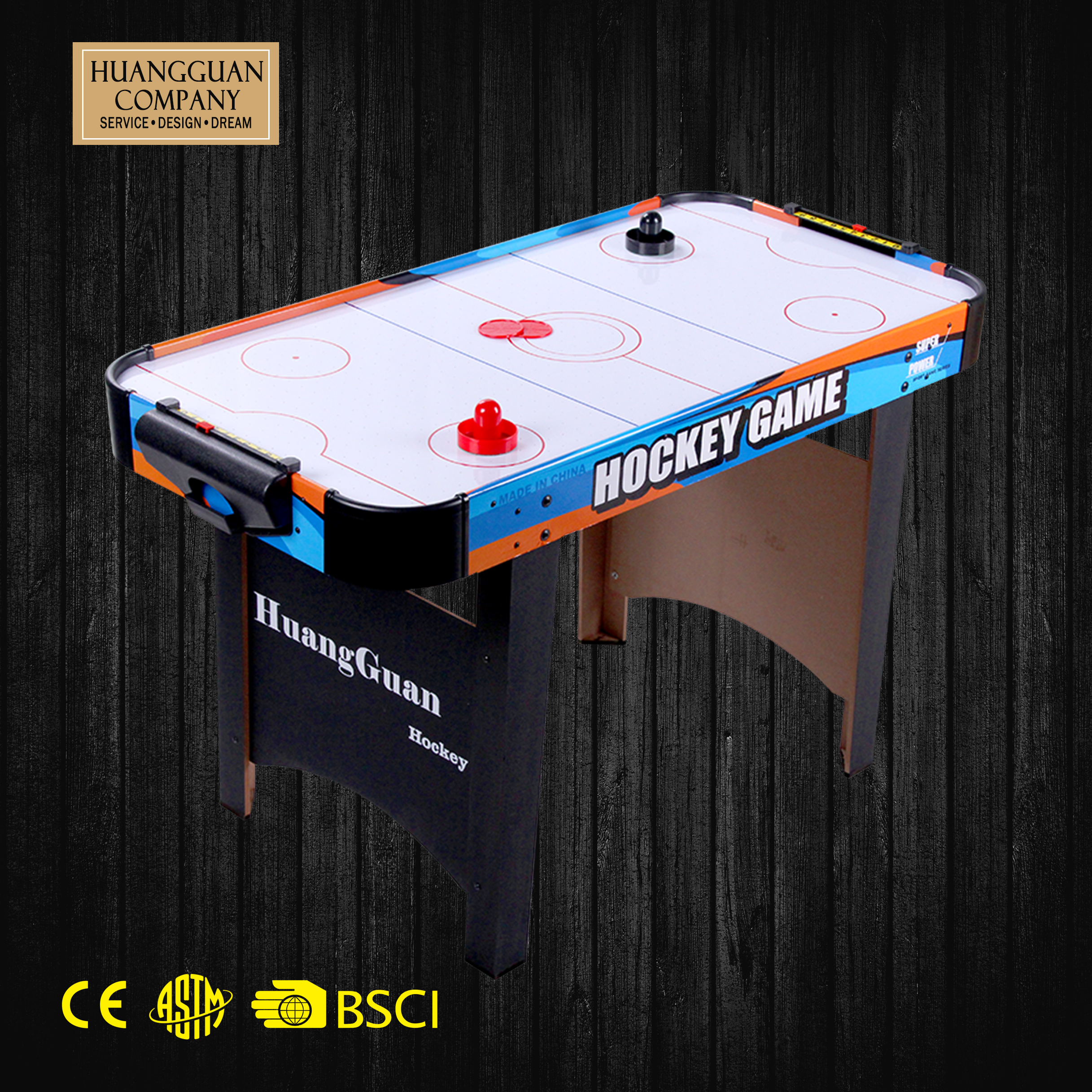 Huangguan 40 Inch Game Night Air Hockey Table & Ice Hockey Table Game For Kids
