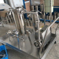 Sistema de Ósmosis Inversa de Acero Inoxidable, Equipo de Purificación de Agua con Motor de Bomba, 1 Año de Garantía