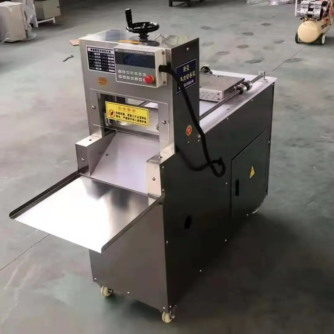 Fabriek Directe Automatische Snijmachine Shredder Worst Spek Rundvlees Schapenvlees Roestvrij Staal Cnc Transportband