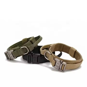 <span class=keywords><strong>Collier</strong></span> de <span class=keywords><strong>chien</strong></span> de style personnalisé tactique étanche promotionnel de haute qualité pour l'entraînement à la marche en plein air - Product Image 3