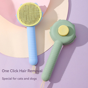 Peigne intelligent pour animaux de compagnie, pour le nettoyage et la beauté, peigne à aiguilles en acier pour enlever les poils de chat, brosse pour enlever les poils de chien - Product Image 1