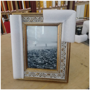 ตัวป้องกันมุมผ้าฝ้าย Epe Pearl Cotton รูปตัว L สีขาว สำหรับกรอบรูป เฟอร์นิเจอร์ บรรจุภัณฑ์ ป้องกันมุมฉาก - Product Image 2