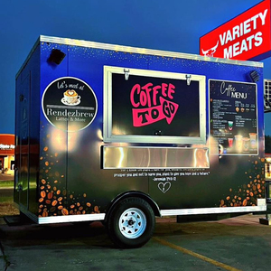 รถลากทาโก้เคลื่อนที่พร้อมอุปกรณ์ครัวรถเข็นอาหารจานด่วนอุปกรณ์ขนาดตามสั่ง - Product Image 5